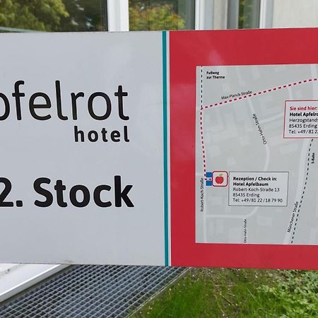 Hotel-Etage Apfelrot Erding Bagian luar foto